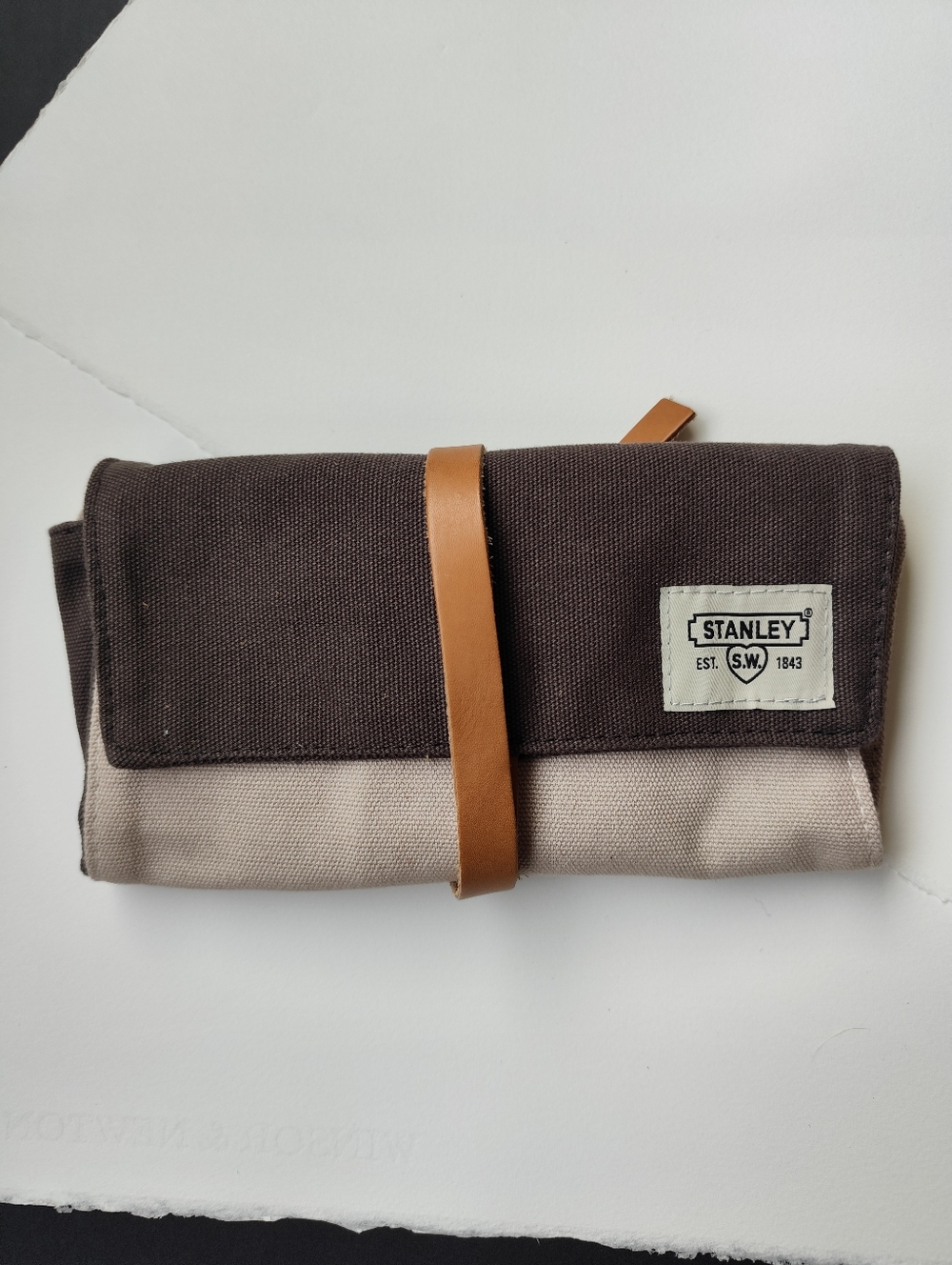 4/$50⭐️Stanley Canvas Roll Pouch Est. 1843 Tool Roll